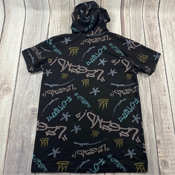 Launder Bailey Apparel T Shirt Hoodie Hustle Savage Mens Size M Short Sleeve - Picture 5 of 5